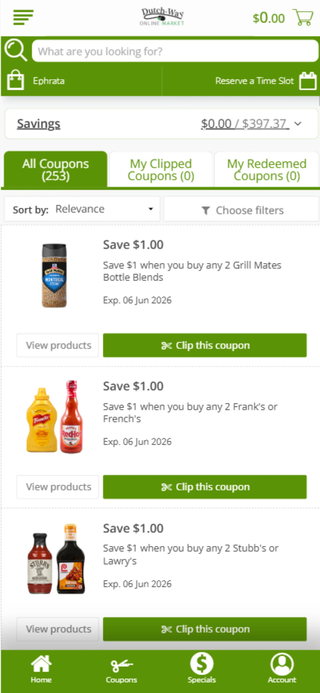 Dutch-Way Online Market screenshot